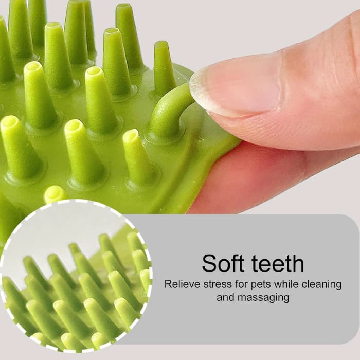 برس ماساژور سیلیکونی سگ و گربه Tickling Mage — تصویر ۳