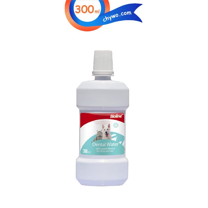 دهانشویه سگ و گربه بایولاین حجم 300 میلی لیتر Bioline Dental Water