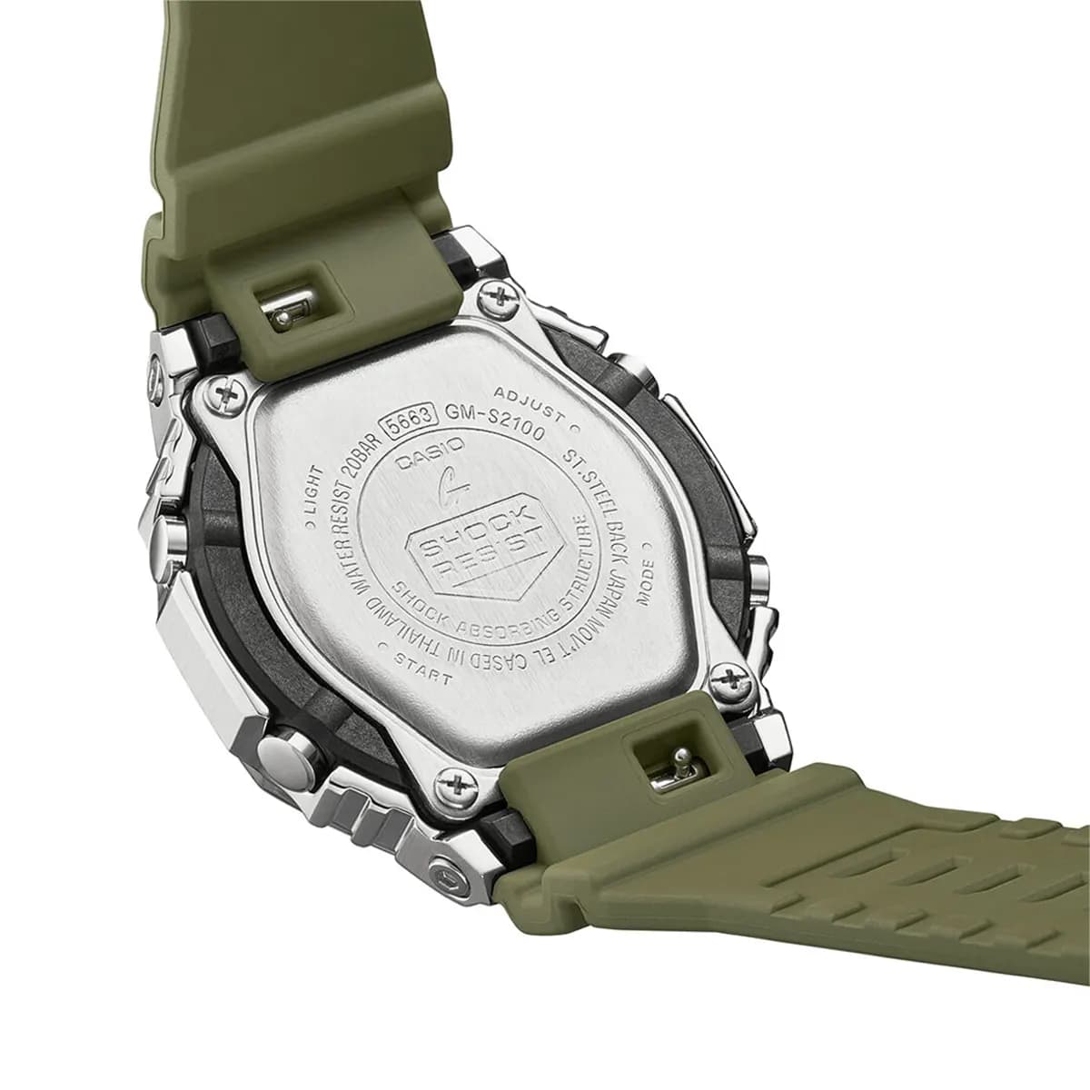 ساعت مچی جی شاک زنانه مدل G-SHOCK GM-S2100-3ADR — تصویر ۴
