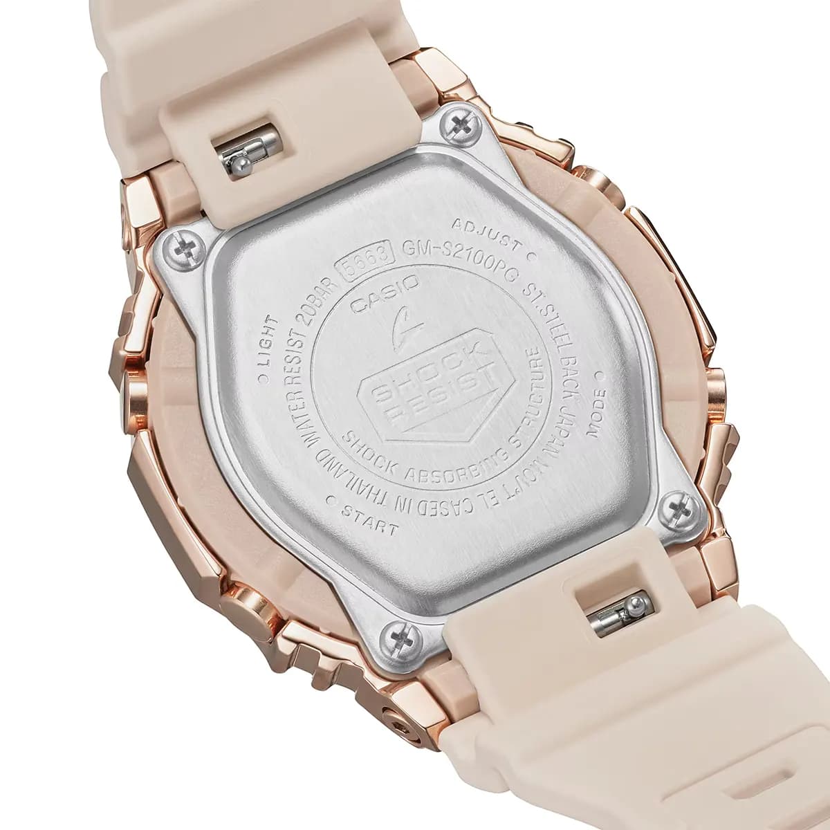 ساعت مچی زنانه جی شاک مدل G-SHOCK GM-S2100PG-4ADR — تصویر ۵
