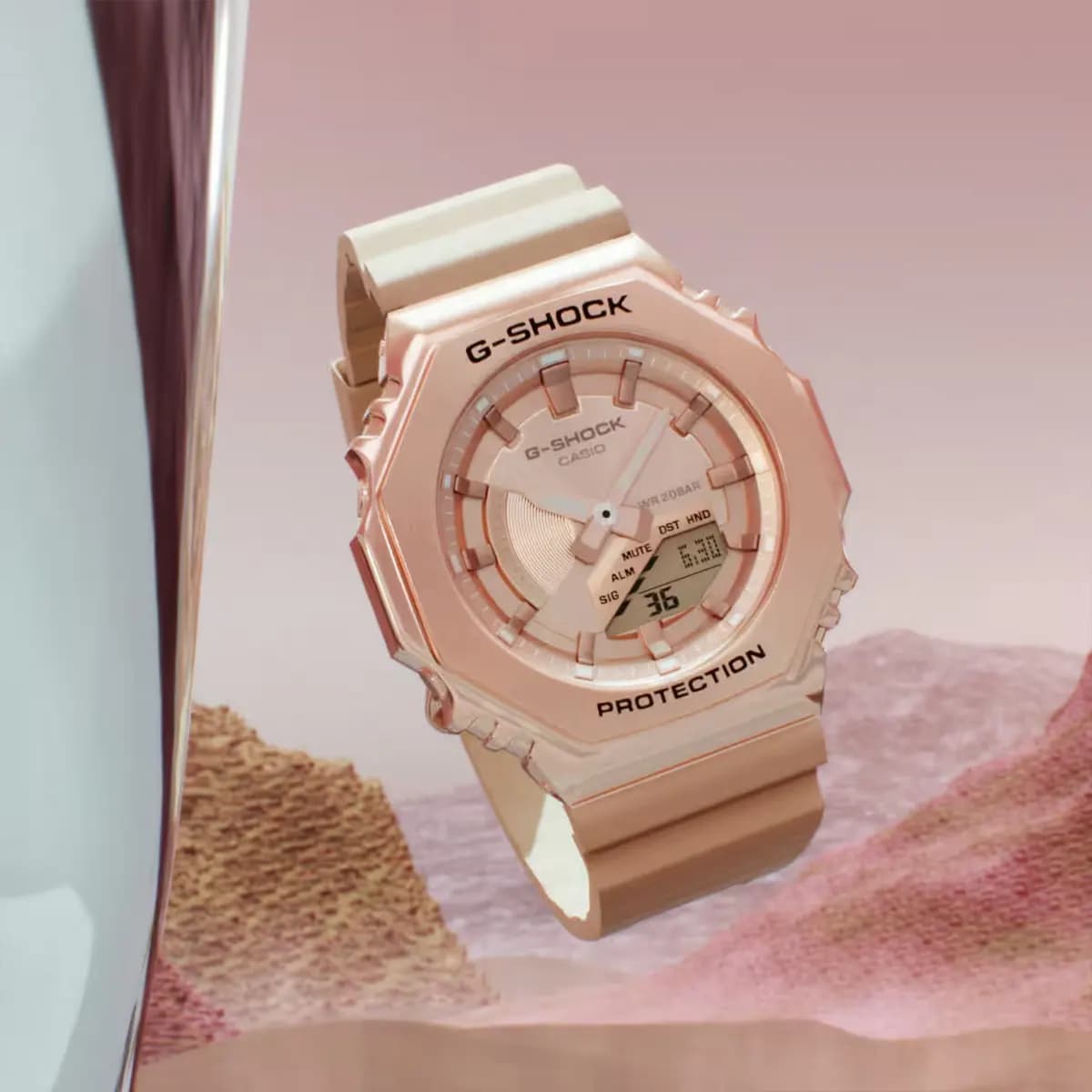ساعت مچی زنانه جی شاک مدل G-SHOCK GM-S2100PG-4ADR — تصویر ۸