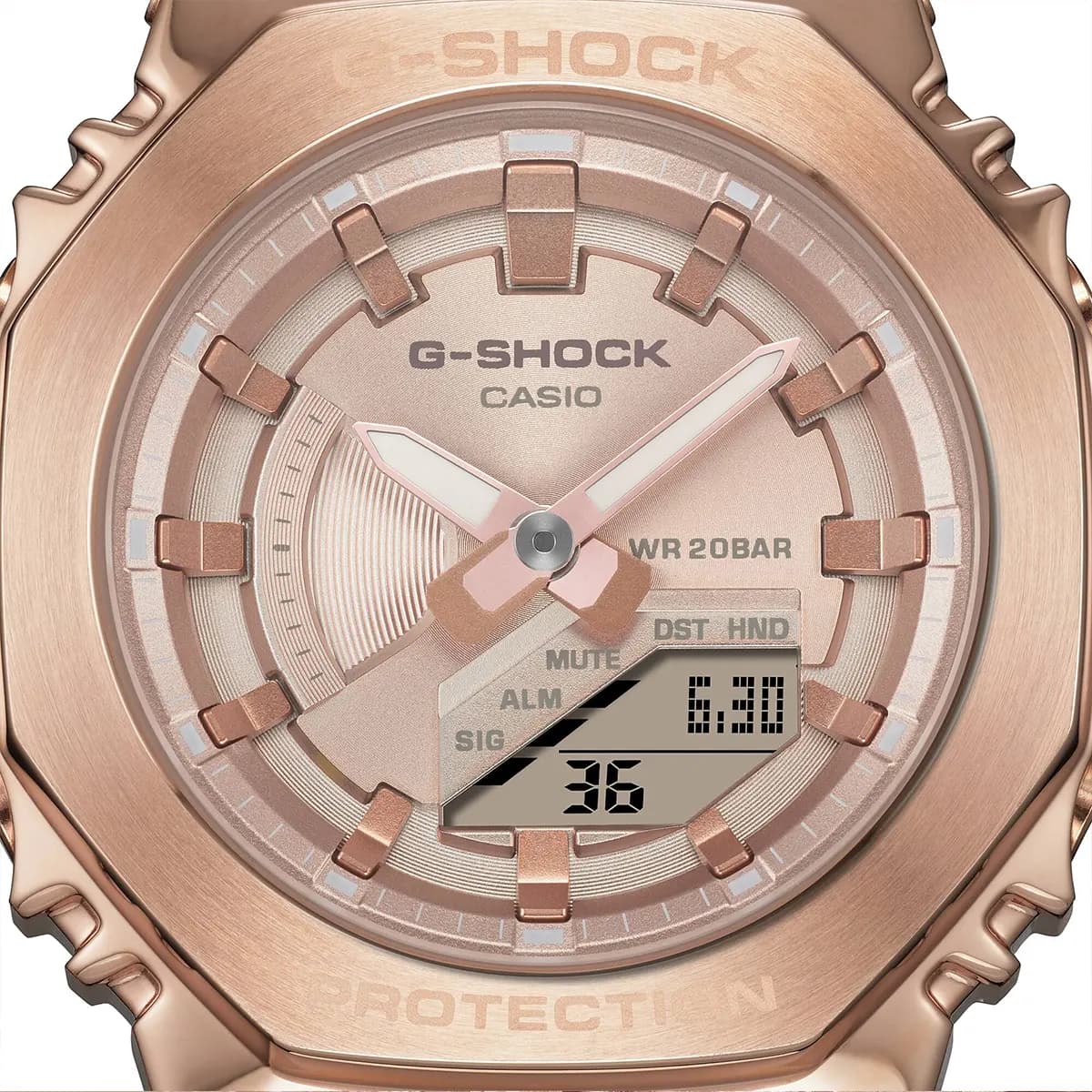 ساعت مچی زنانه جی شاک مدل G-SHOCK GM-S2100PG-4ADR — تصویر ۲