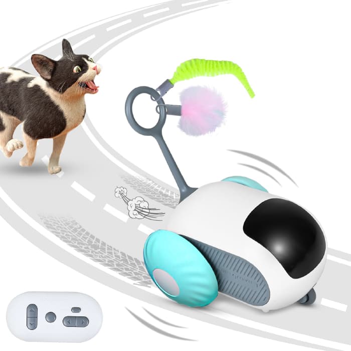 اسباب بازی ماشین کنترل از راه دور گربه Smart Interactive Car Toy — تصویر ۲