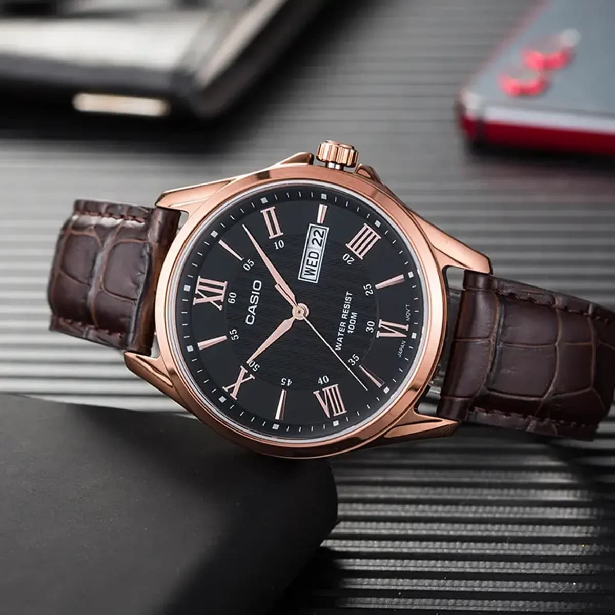 ساعت مچی مردانه کاسیو مدل Casio MTP-1384L-1A — تصویر ۸