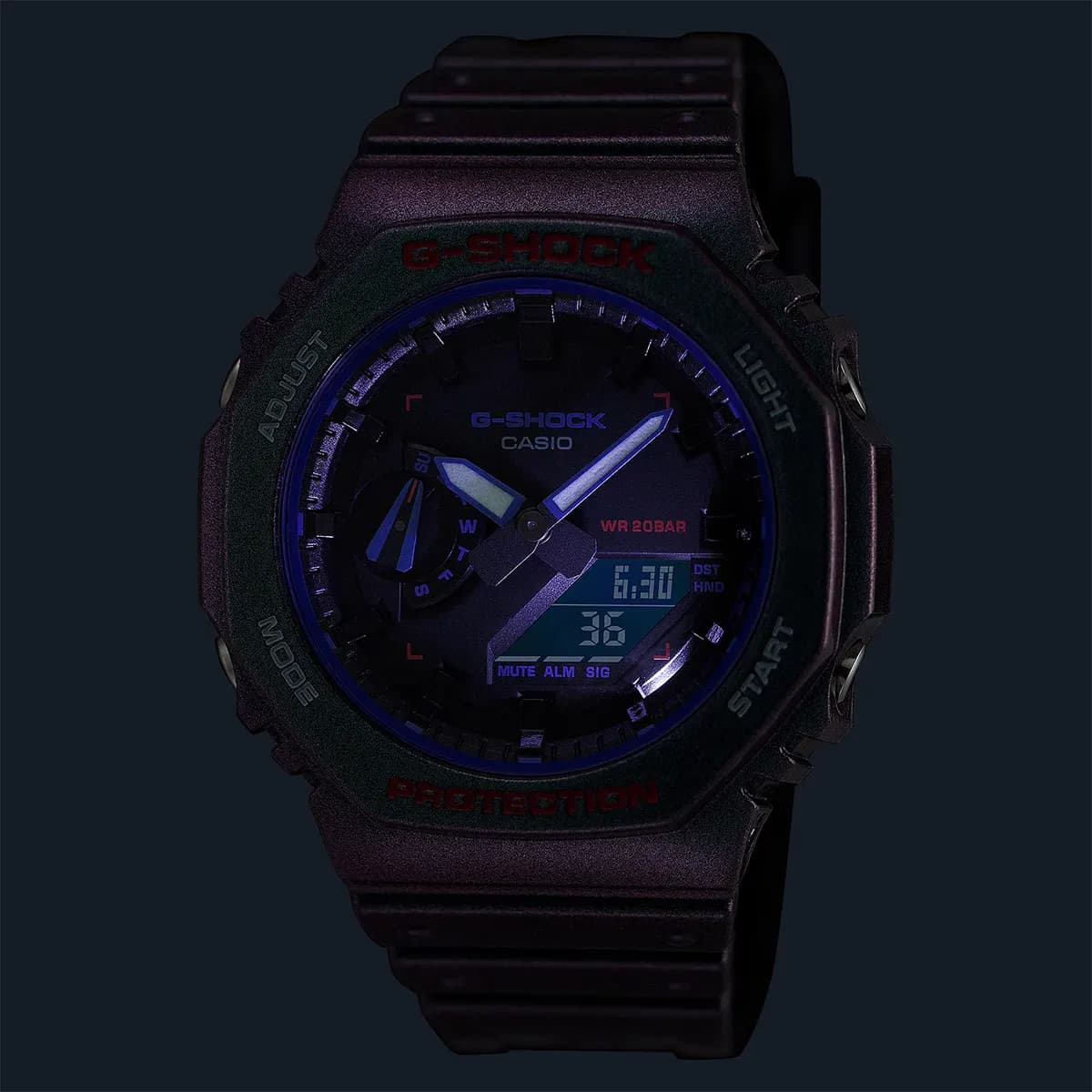 ساعت مچی جی شاک مدل G-SHOCK GA-2100AH-6ADR — تصویر ۴