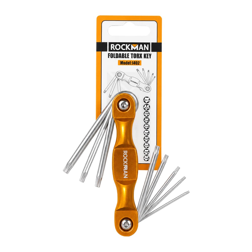 آچار آلن ستاره‌ای چاقویی(فانتزی)8 عددی مدل 1402