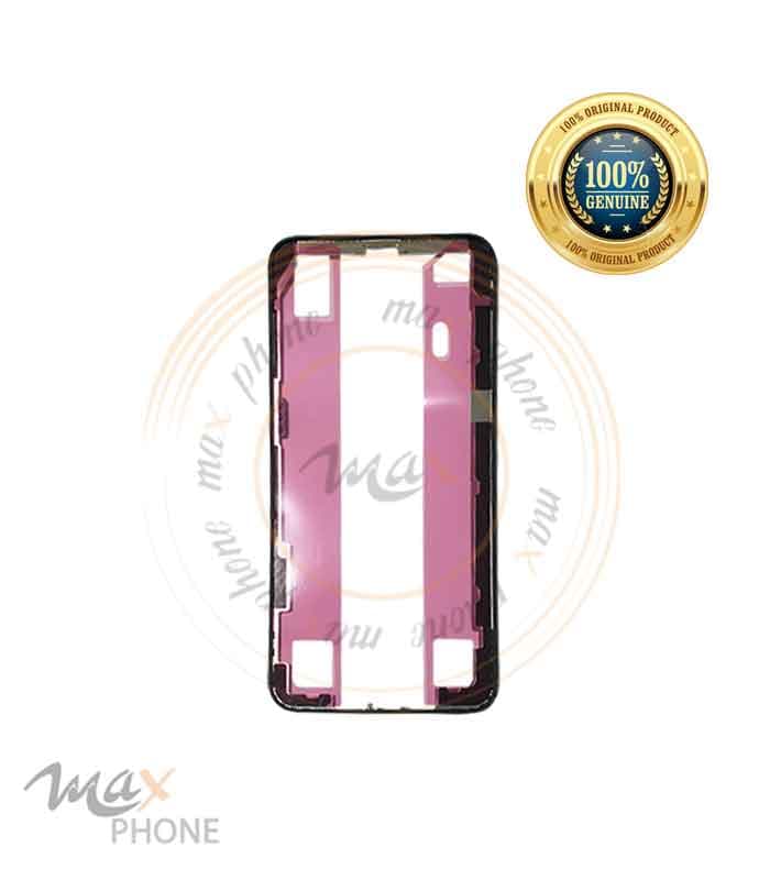 گلس تعمیراتی (گلس فنی) با oca و فریم آیفون ایکس اس مکس مشکی | glass Xs max — تصویر ۲