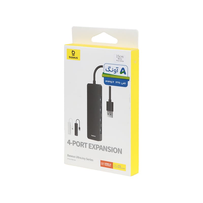 هاب 4 پورت باسئوس USB 3.0 مدل B0005280B211 — تصویر ۲