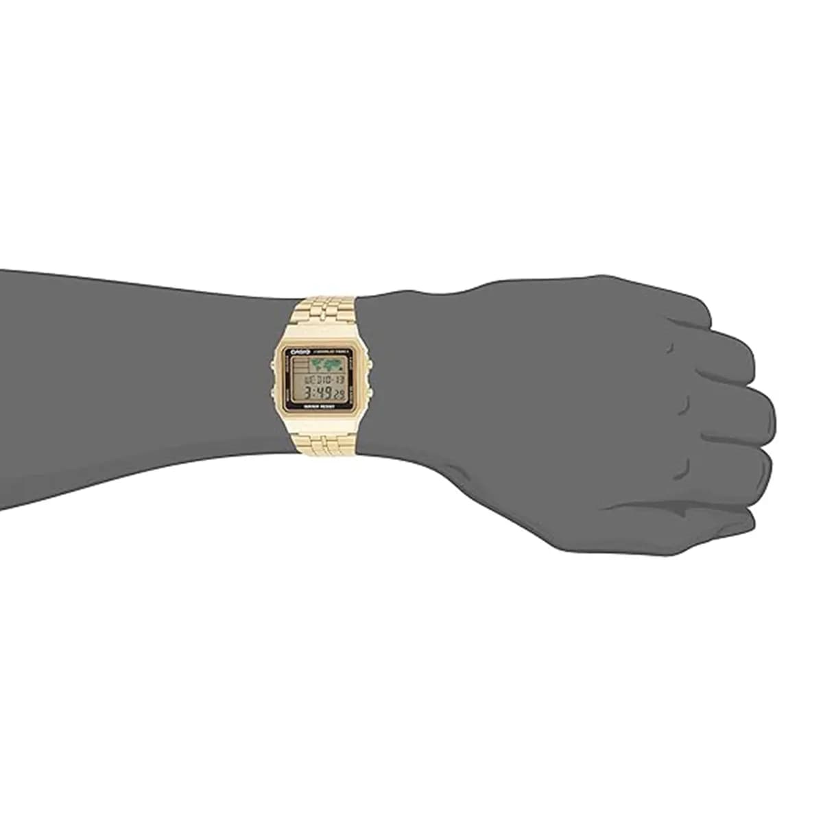 ساعت مچی کاسیو مدل Casio A500WGA-1D — تصویر ۴