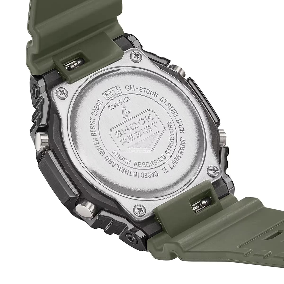 ساعت مچی جی شاک مدل G-SHOCK GM-2100B-3ADR — تصویر ۵