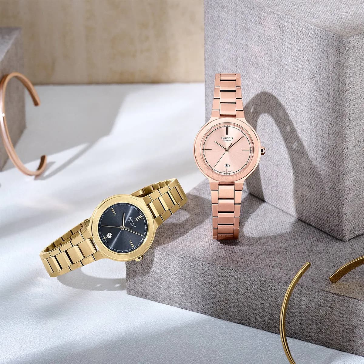 ساعت مچی زنانه شین مدل Casio SHE-4559PG-4AUDF — تصویر ۲