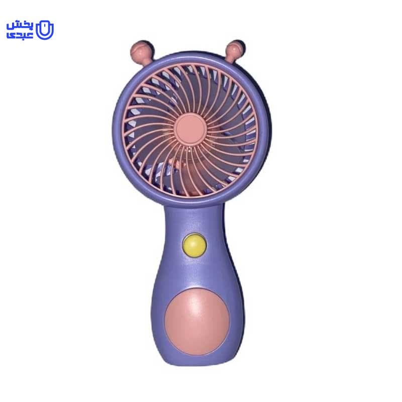 پنکه دسته دار عروسکی مدل شارژی — تصویر ۳