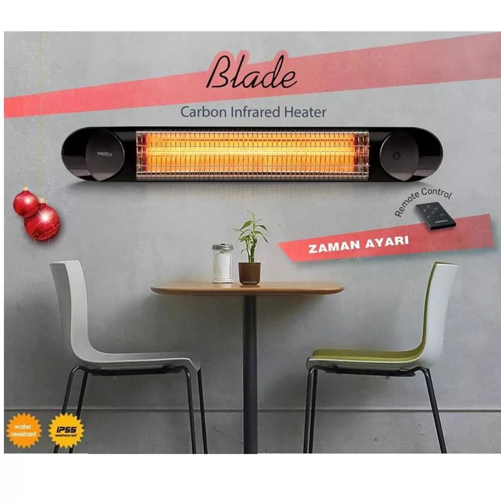 بخاری برقی دیواری ویتو مدل Blade S — تصویر ۳
