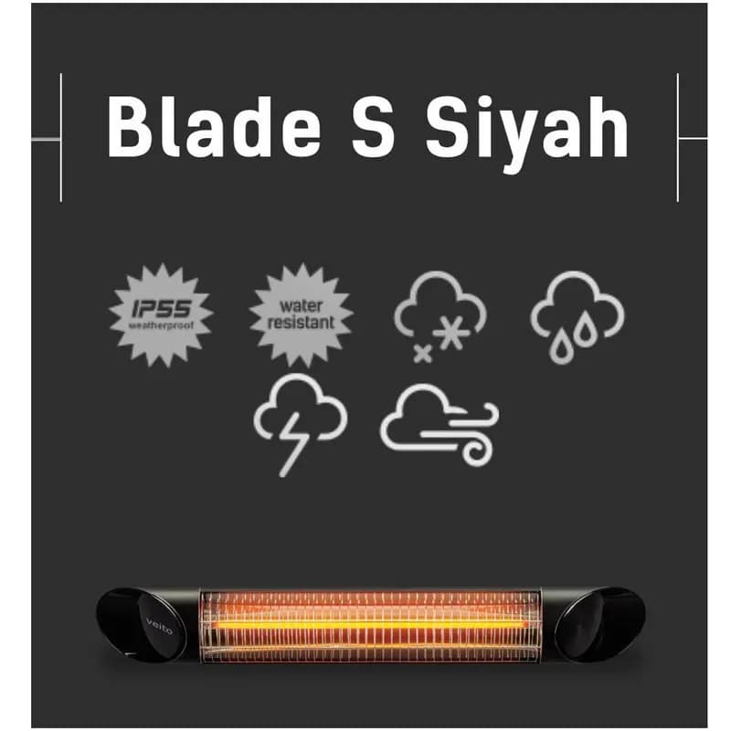بخاری برقی دیواری ویتو مدل Blade S — تصویر ۶