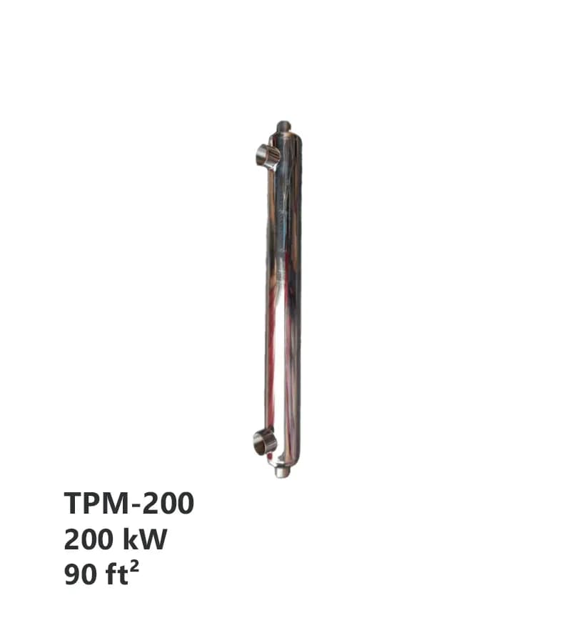 مبدل حرارتی جوشی کریستال پول مدل TPM-200