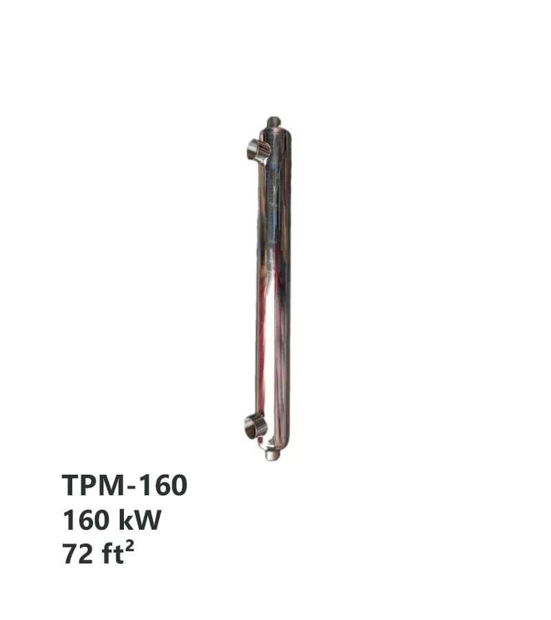 مبدل حرارتی جوشی کریستال پول مدل TPM-160