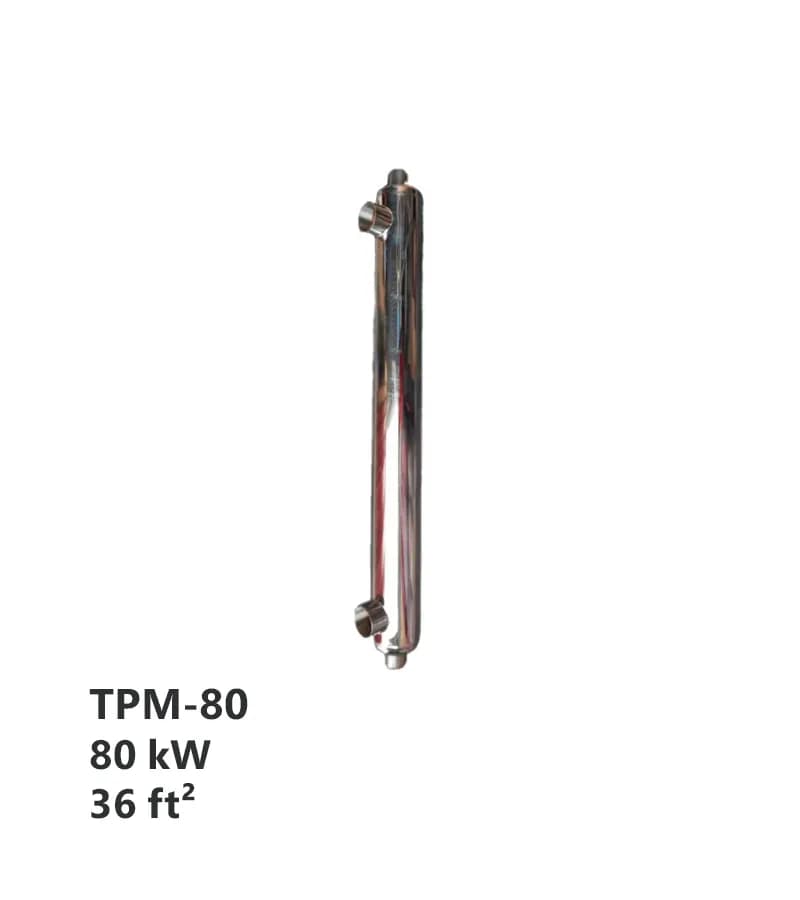 مبدل حرارتی جوشی کریستال پول مدل TPM-80