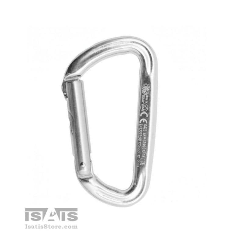 کارابین ساده دهانه صاف کونگ KONG مدل تراپر TRAPPER رنگ نقره ای