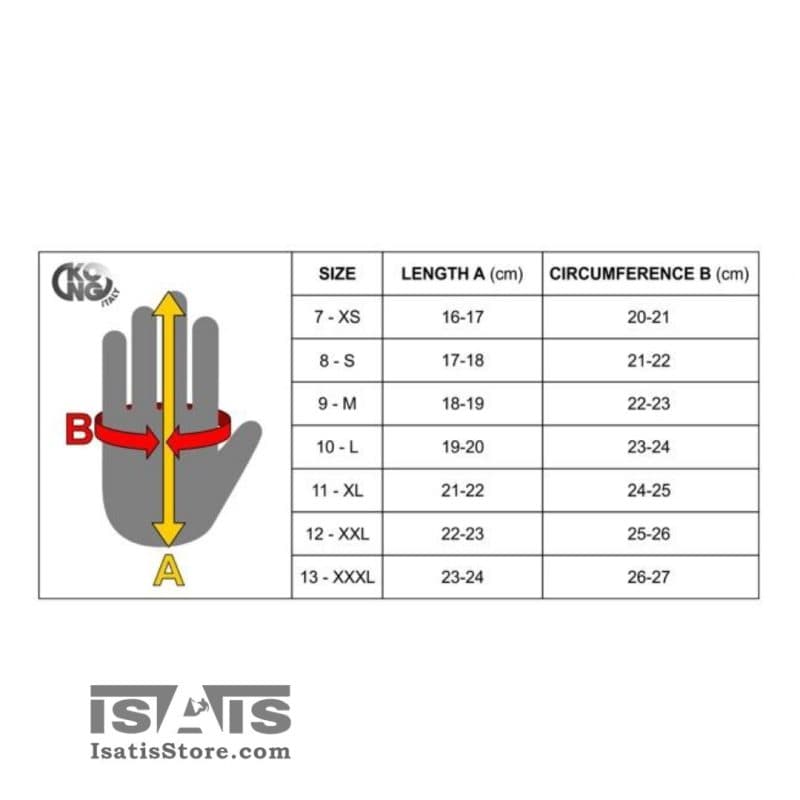 دستکش ایمنی الکس کونگ KONG ALEX GLOVES — تصویر ۲