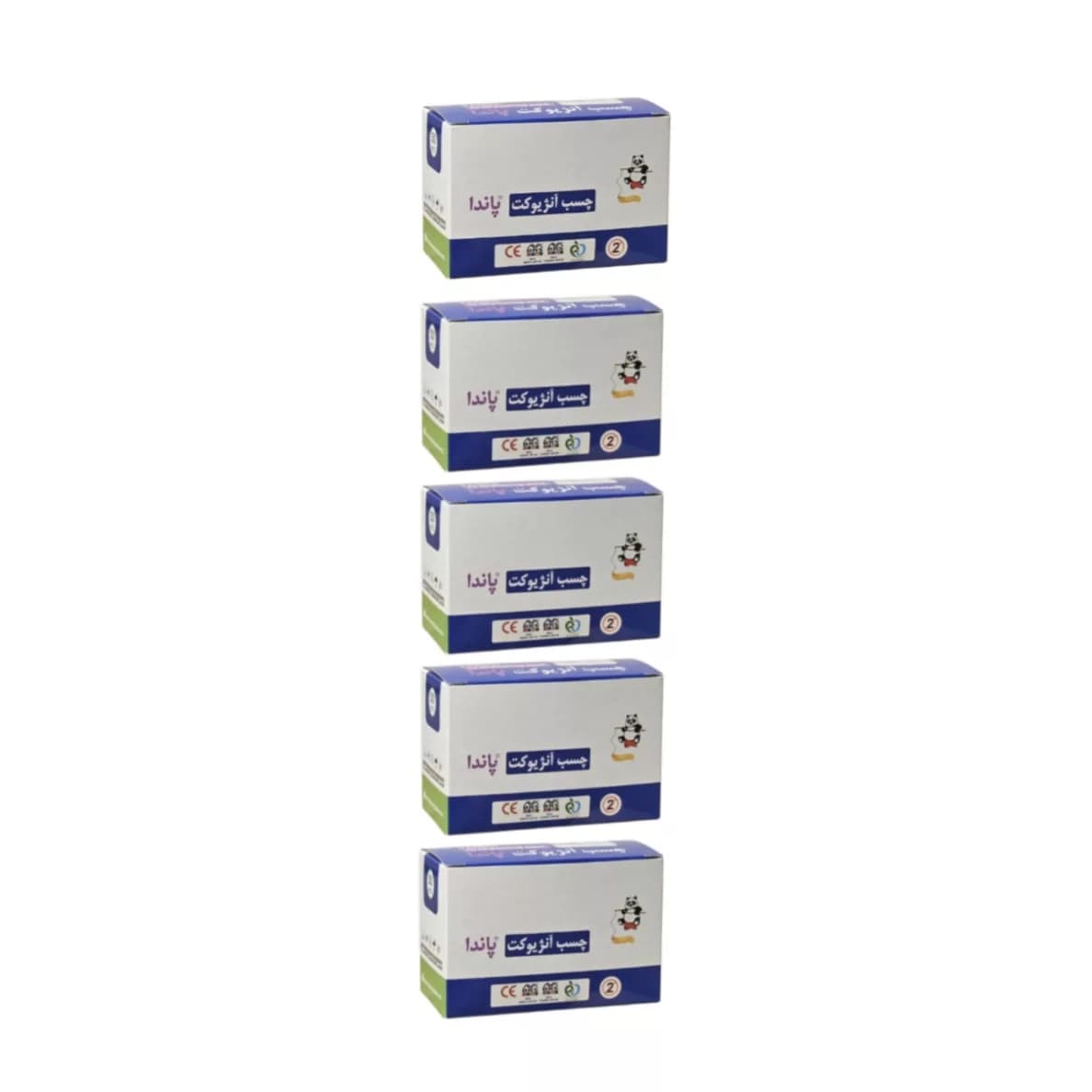 چسب آنژیوکت پاندا مدل IV پنج بسته ی 50 عددی
