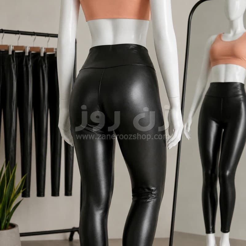 لگ چرم زنانه شاین (براق) میکروفایبر