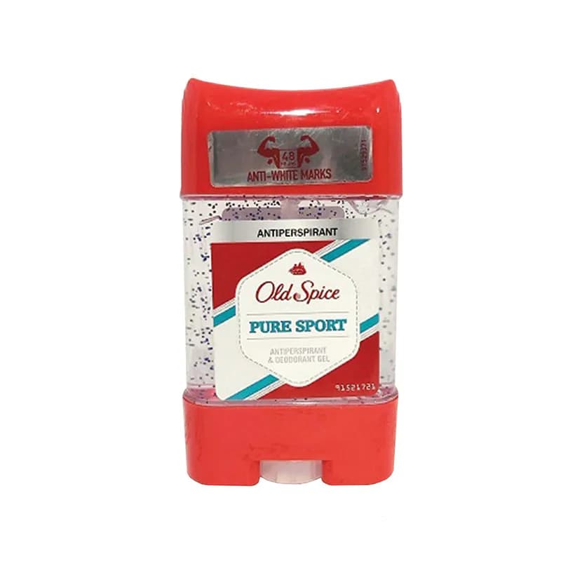ژل شفاف ضد تعریق الد اسپایس مدل پیور اسپرت PURE SPORT حجم 70 میلی لیتر