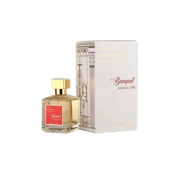 ادکلن باکارات رژ سفید جانوین 540 Baccarat Rouge Johnwin 100ml