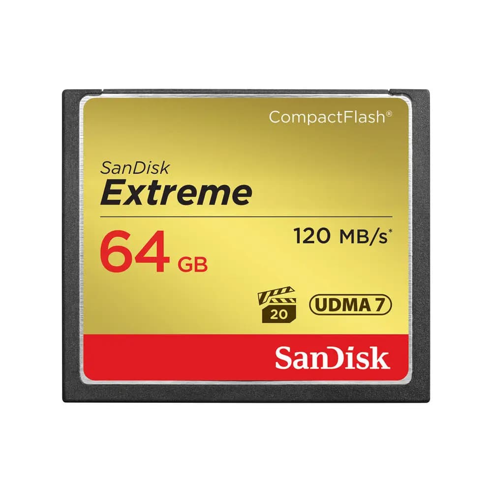 کارت حافظه Sandisk CF 64 GB 120 MB/S 800X