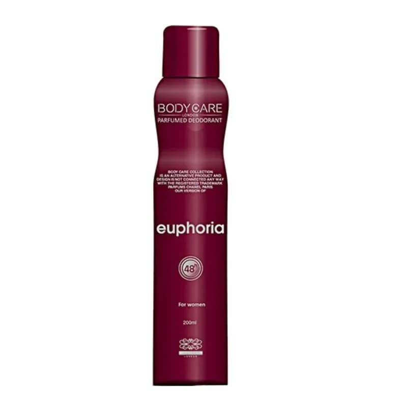 اسپری خوشبو کننده بدن بادی کر رایحه ایفوریا Body Care Euphoria