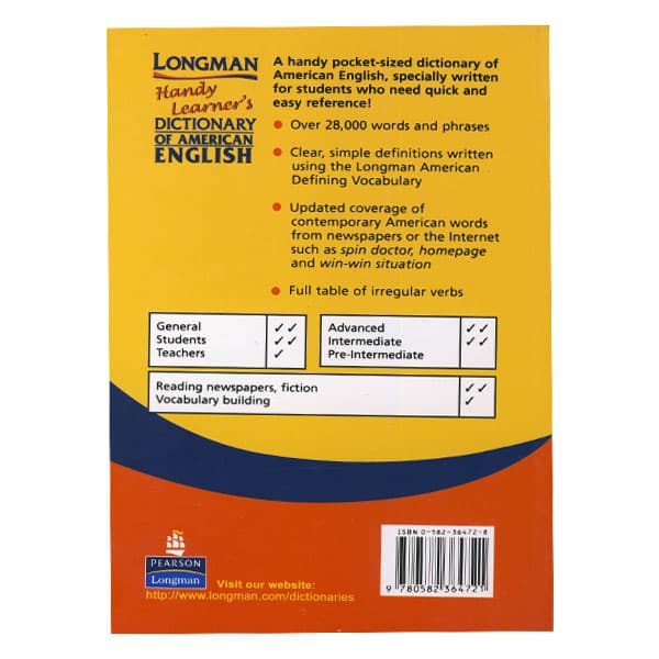 Longman Handy Learners Dictionary of American English — تصویر ۲