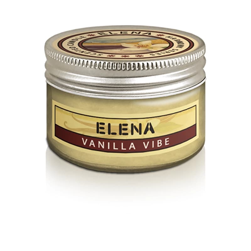 شمع معطر سری هارمونی النا با رایحه وانیل – 80 گرمی