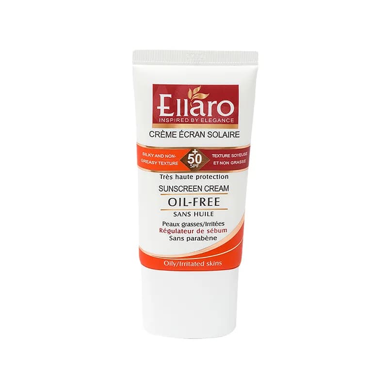 کرم ضد آفتاب الارو بدون رنگ مناسب پوست چرب 40 میلی لیتر SPF50