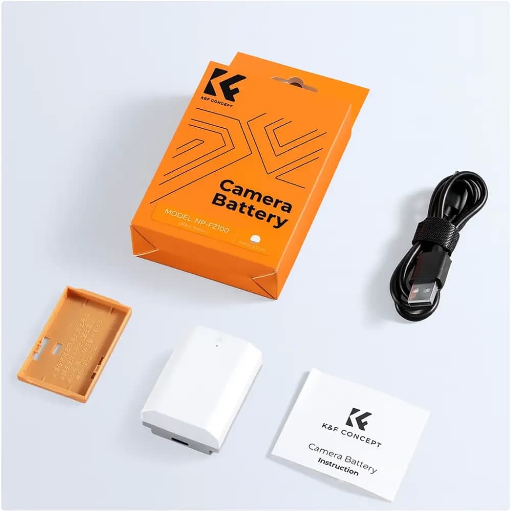 باتری دوربین سونی برند کی اند اف K&F FZ-100 2600mAh — تصویر ۲