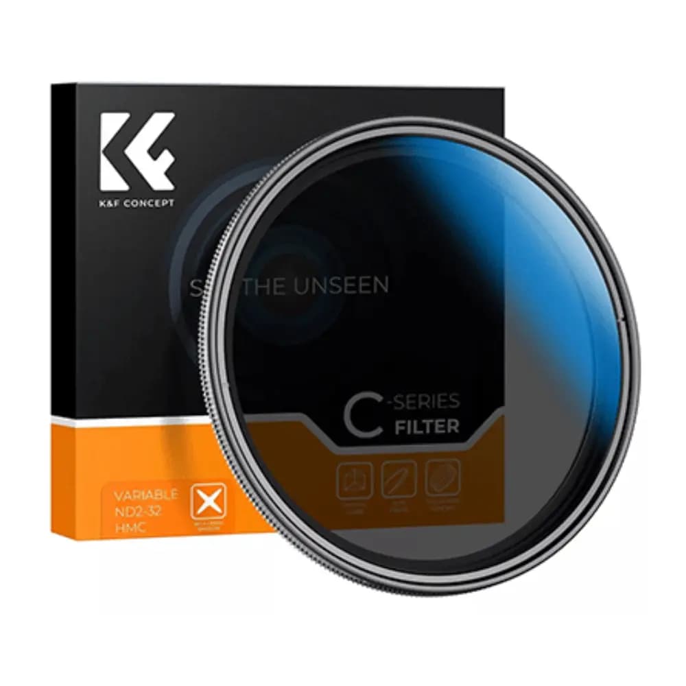 فیلتر ان دی متغیر کی اند اف K&F Concept C Series HMC Variable ND2-32 77mm
