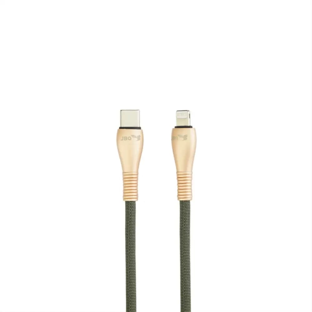 کابل فست شارژ تایپ‌ سی به لایتنینگ JBQ مدل CB-12P1