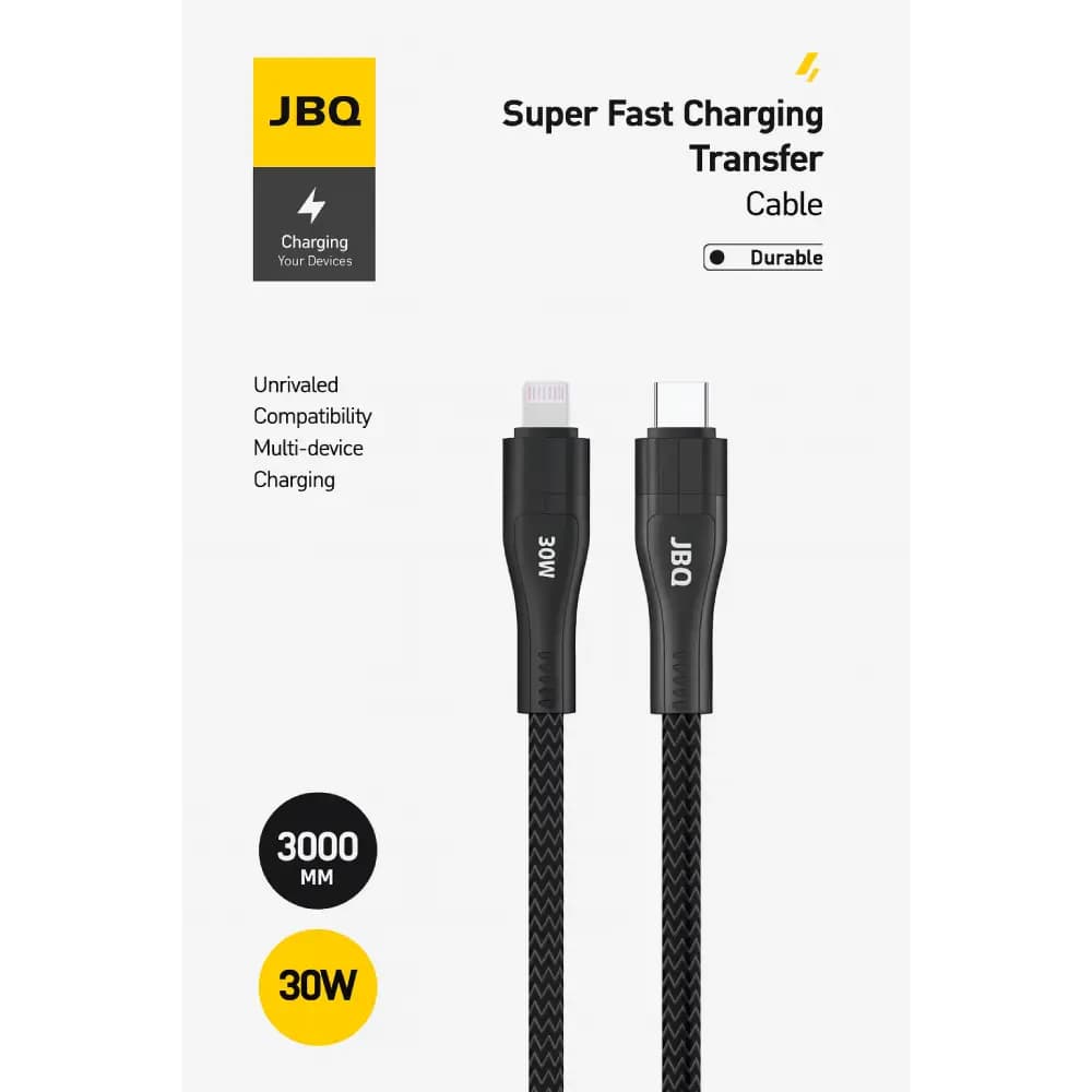 کابل شارژ تایپ سی به لایتنینگ JBQ مدل CA-3010ci — تصویر ۲