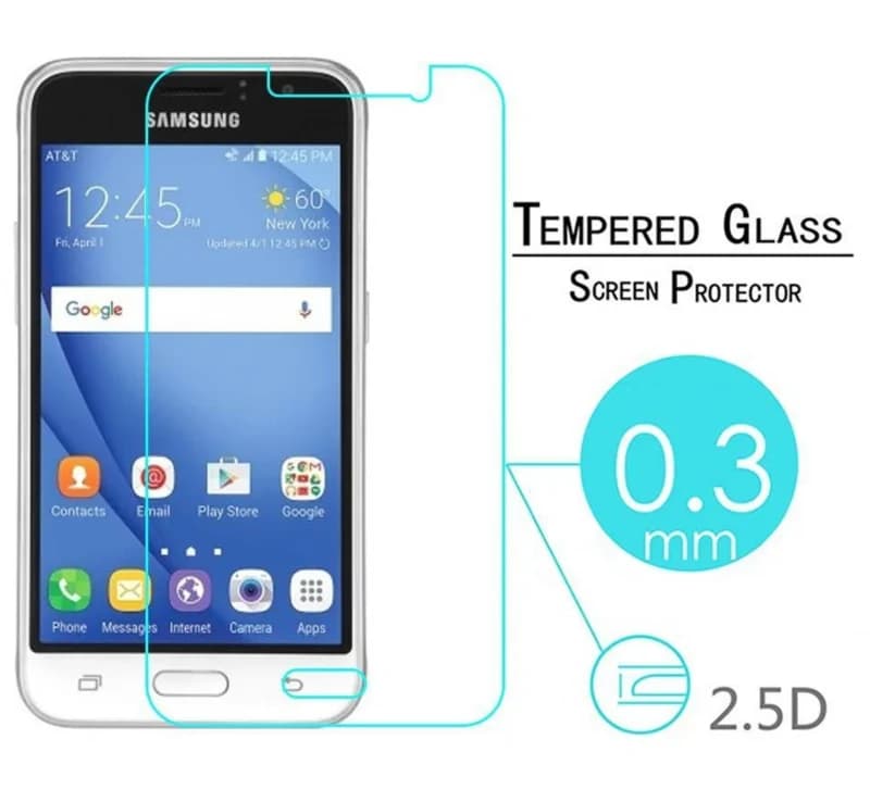 گلس Samsung Galaxy J 120(J1 2016) شیشه ای Tempered Glass طرح1