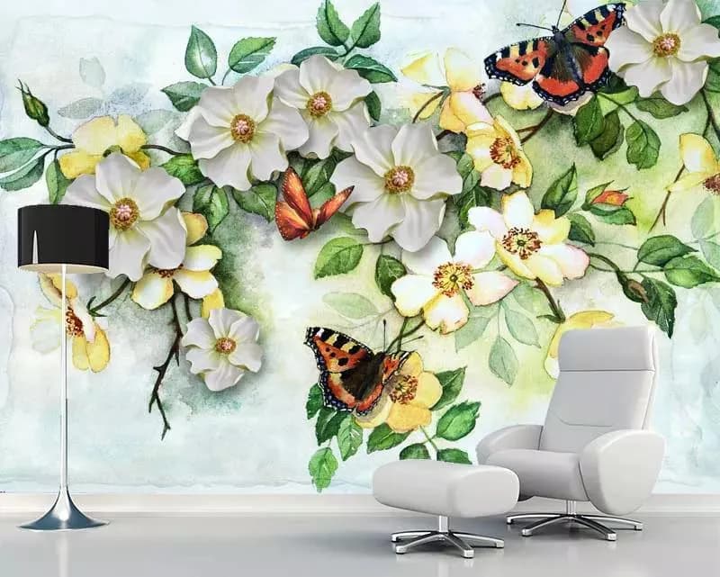 پوستر دیواری سه بعدی طرح نقاشی