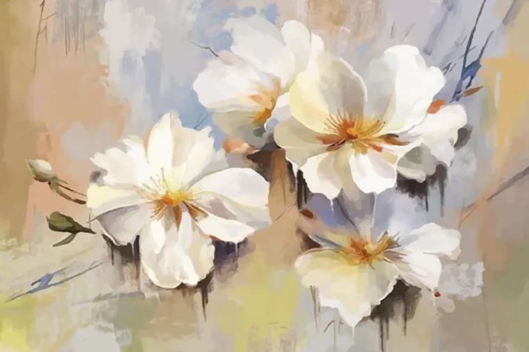 پوستر دیواری سه بعدی آبرنگ و نقاشی — تصویر ۲