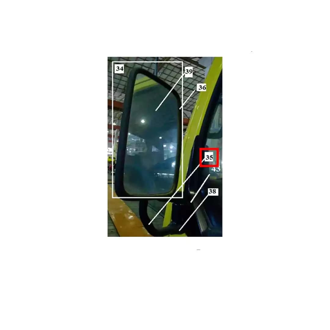 پايه آينه بغل چپ کامیونت 5.2N