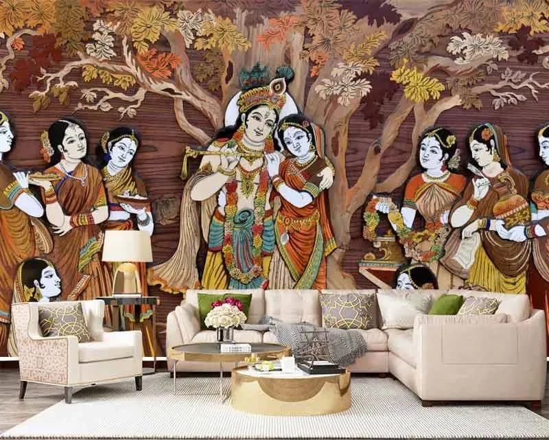 پوستر دیواری سه بعدی مینیاتور