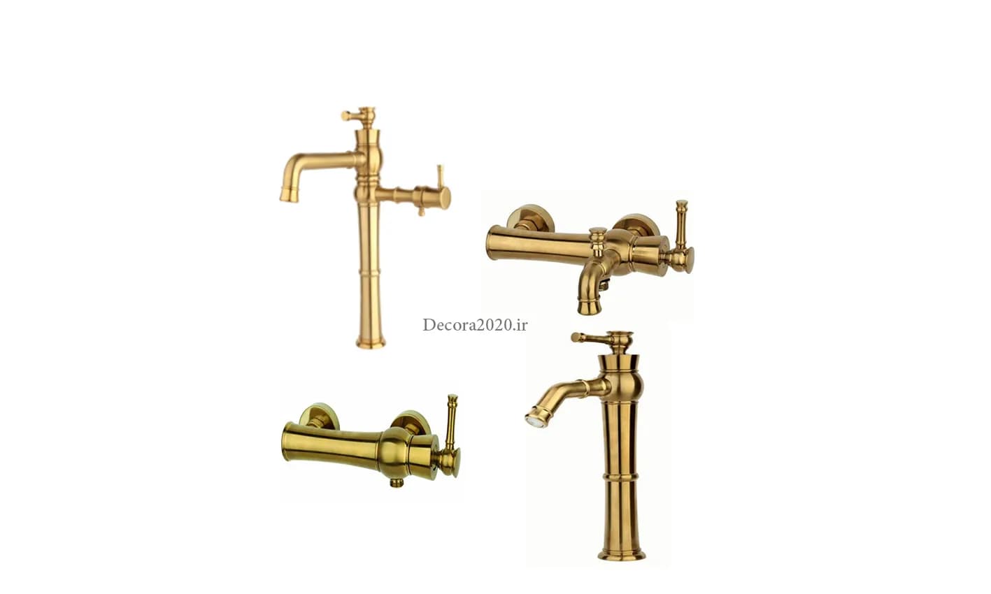 ست شیرالات راسان طرح 1(الیزه) طلامات