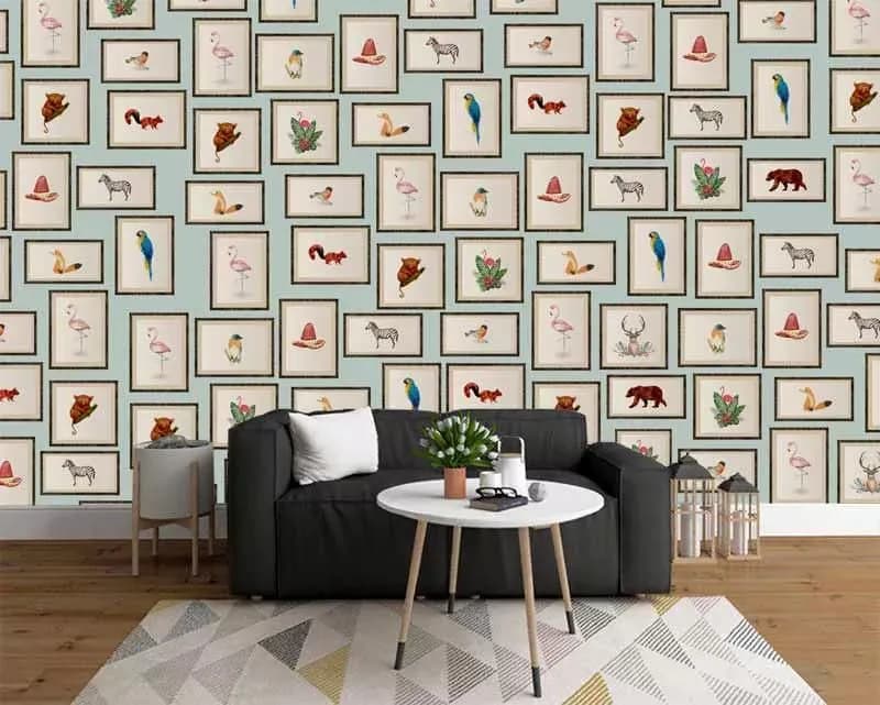 پوستر دیواری سه بعدی قاب عکس