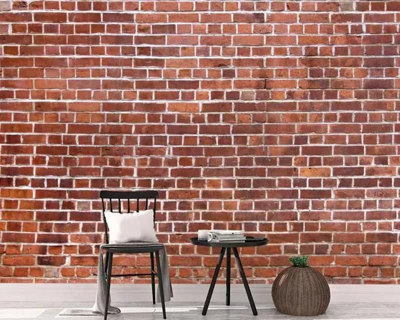 پوستر دیواری طرح آجر سرخ