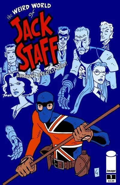 دانلود کمیک The Weird World of Jack Staff #1 – 6 (2010-2011)