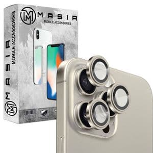 محافظ لنز دوربین مسیر مدل رینگی مناسب برای گوشی موبایل اپل Iphone 15 Pro / 15 Pro Max