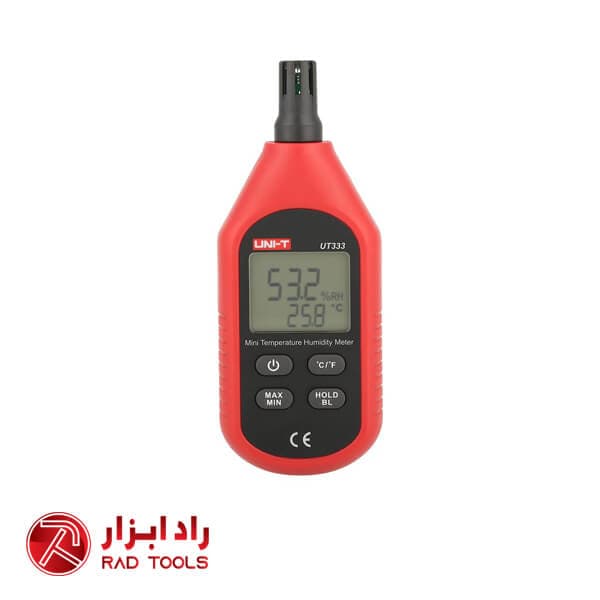 رطوبت و حرارت سنج مدل UT333 یونیتی — تصویر ۳