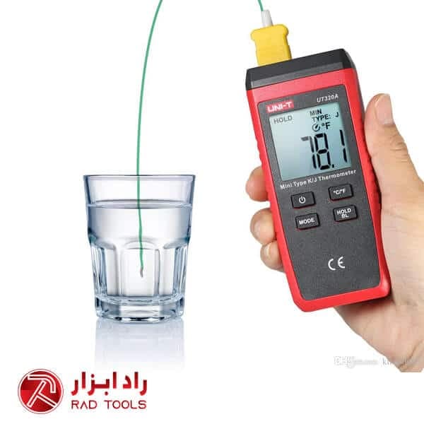 ترمومتر تک کانال مدل UT320A یونیتی