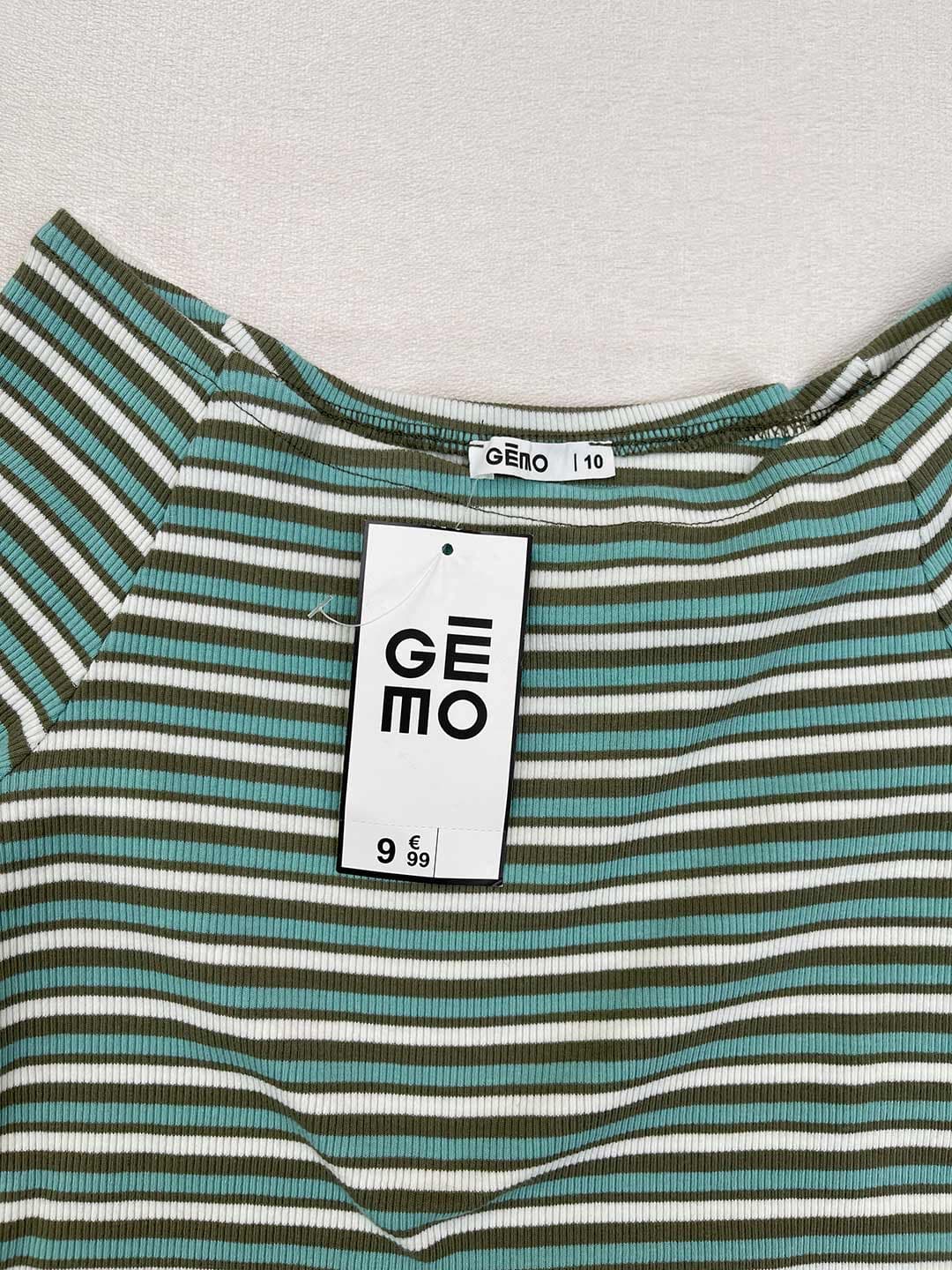 کراپ دخترانه برند Gemo مدل یقه قایقی کد A2309 — تصویر ۵