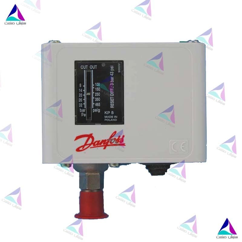 پرشر سوئیچ دانفوس Danfoss مدل KP5